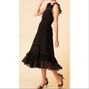 Ulla Johnson Black Willow Dress 2